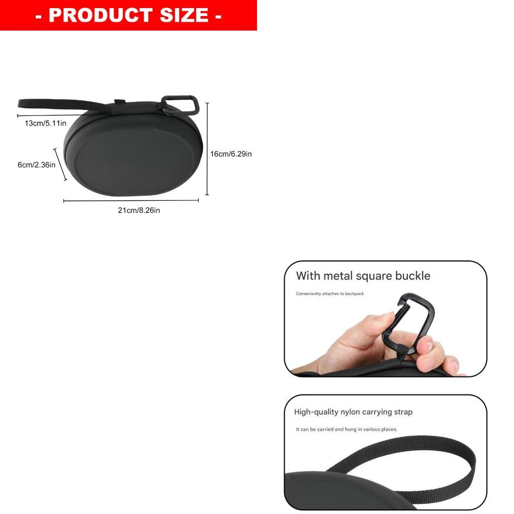 Noise Cancelling Headphone - Custodia rigida in EVA Cuffie da
