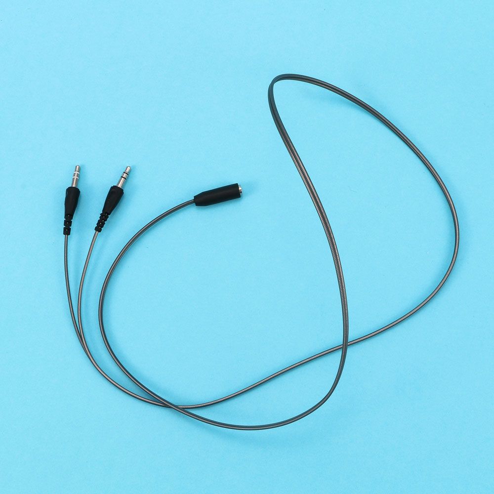Earphone Splitter Jack - Adattatore per PC da 1 m