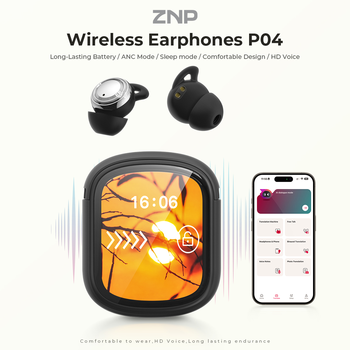 Auricolari ZNP P04 per il Sonn - Noise Cancelling Headphone recensione e prezzo
