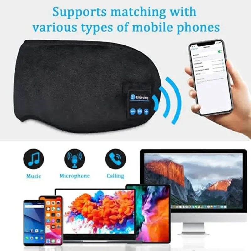 Mascherina per Occhi 3D con Cu - Bluetooth Headset On Ear recensione e prezzo