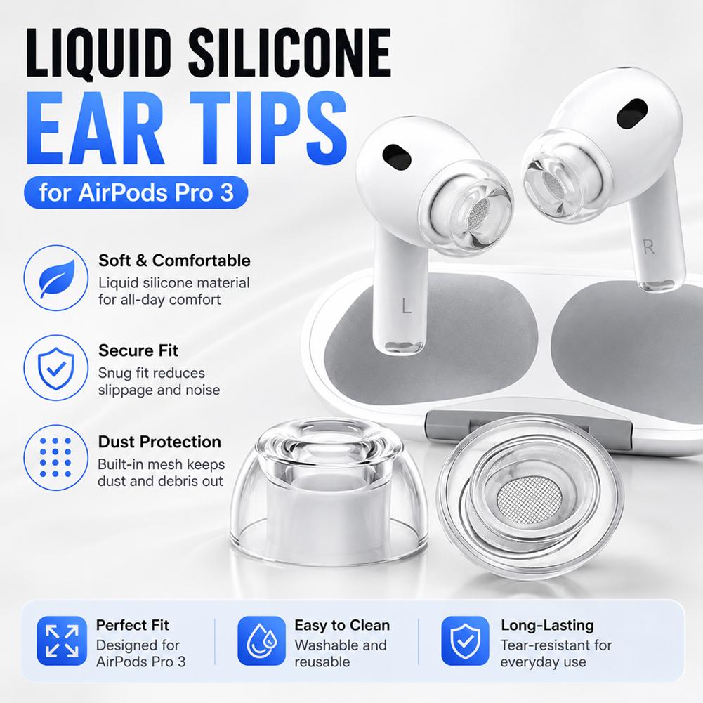 1/2/3 paia di cuscinetti auric - Silicone Ear Tip Replacement recensione e prezzo