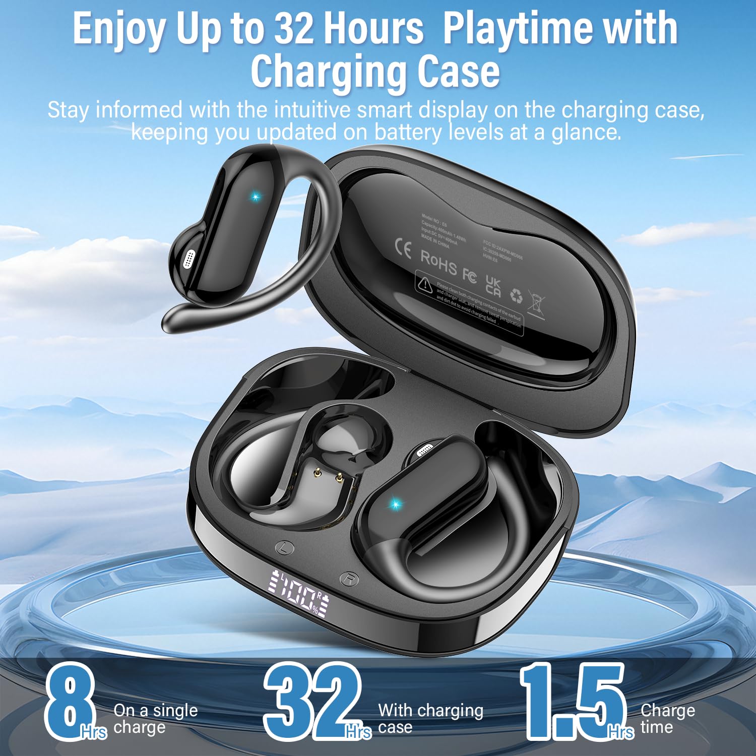 Auricolari Open-Ear 2026 Bluet - Sports Earphone Hook recensione e prezzo